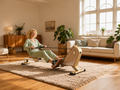 Rameur Magnétique Bois FSC GymBpm Nativo — Bluetooth FTMS · Kinomap · 160 kg