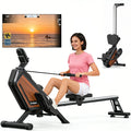Rameur Magnétique Pliable GymBpm Silencio — Volant 30 kg · 16 Niveaux · Silencieux